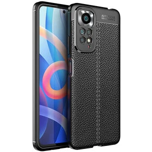 Techno Guru Redmi Note 11S Global Deri Desenli Yüksek Koruma Sağlayan Niss Premium Silikon Kılıf