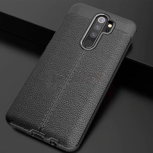 Techno Guru Redmi Note 8 Pro Deri Desenli Yüksek Koruma Sağlayan Niss Premium Silikon Kılıf