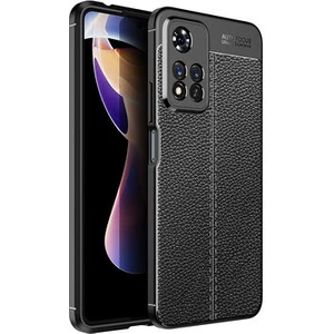 Techno Guru Redmi Note 11 Pro 5g Deri Desenli Yüksek Koruma Sağlayan Niss Premium Silikon Kılıf