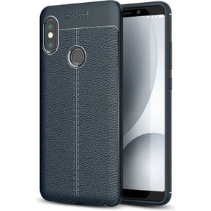 Techno Guru Redmi Note 5 Pro Deri Desenli Yüksek Koruma Sağlayan Niss Premium Silikon Kılıf