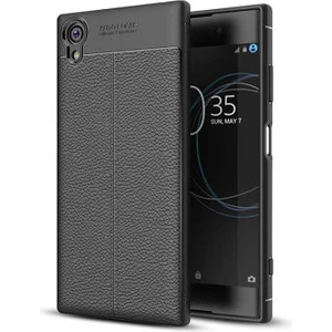 Techno Guru Sony Xperia Xa1 Plus Deri Desenli Yüksek Koruma Sağlayan Niss Premium Silikon Kılıf
