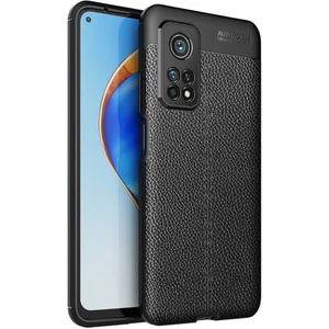 Techno Guru Xiaomi Mi 10T Pro 5g Deri Desenli Yüksek Koruma Sağlayan Niss Premium Silikon Kılıf