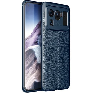 Techno Guru Xiaomi Mi 11 Ultra Deri Desenli Yüksek Koruma Sağlayan Niss Premium Silikon Kılıf