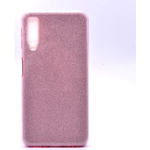 Techno Guru Samsung Galaxy A7 2018 Simli ve Parlak Şık Shining Premium Silikon Kılıf