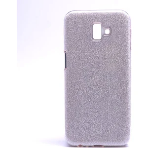 Techno Guru Samsung Galaxy J6 Plus Simli ve Parlak Şık Shining Premium Silikon Kılıf