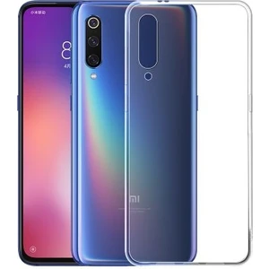 Techno Guru Xiaomi Mi 9 Esnek ve Şeffaf Sheer Premium Tpu Silikon Kılıf