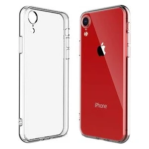 Techno Guru Apple iPhone Xr Kamera Korumalı Şeffaf Sheer Premium Silikon Kılıf