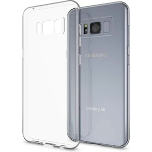 Techno Guru Samsung Galaxy S8 Kamera Korumalı Şeffaf Sheer Premium Silikon Kılıf