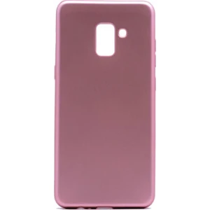 Techno Guru Samsung Galaxy A8 Plus 2018 Için Esnek ve Şık Soft Premier Silikon Kılıf