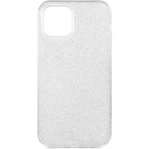 Techno Guru iPhone 12 Mini Simli ve Parlak Şık Shining Premium Silikon Kılıf