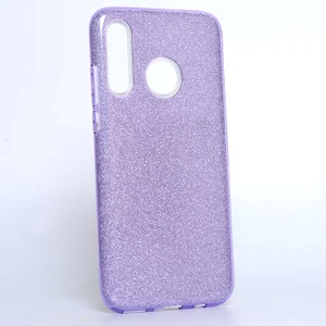 Techno Guru Huawei P30 Lite Simli ve Parlak Şık Shining Premium Silikon Kılıf