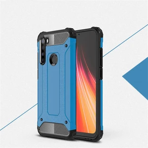 Techno Guru Redmi Note 8 Tam Koruma Sağlayan Çift Katmanlı Crash Premium Sert Silikon Kılıf
