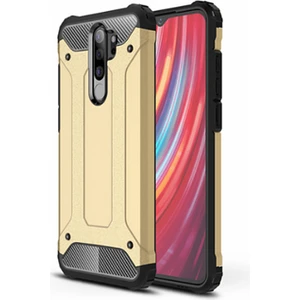 Techno Guru Redmi Note 8 Pro Tam Koruma Sağlayan Çift Katmanlı Crash Premium Sert Silikon Kılıf