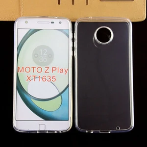 Techno Guru Lenovo Moto Z Play Esnek ve Şeffaf Sheer Premium Tpu Silikon Kılıf
