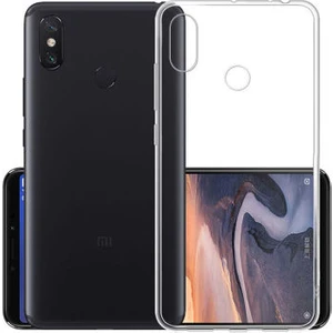 Techno Guru Xiaomi Mi Max 3 Esnek ve Şeffaf Sheer Premium Tpu Silikon Kılıf