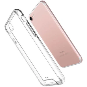Techno Guru iPhone 6 Plus Ultra Koruma Sağlayan Sert ve Şeffaf Gard Premium Silikon Kılıf
