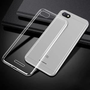 Techno Guru Redmi 6A Esnek ve Şeffaf Sheer Premium Tpu Silikon Kılıf