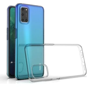 Techno Guru Oppo A92 Esnek ve Şeffaf Sheer Premium Tpu Silikon Kılıf