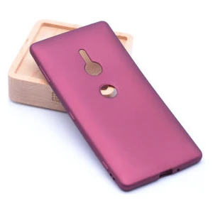 Techno Guru Sony Xperia Xz2 Için Esnek ve Şık Soft Premier Silikon Kılıf