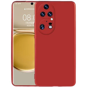 Techno Guru Huawei P50 Pro Için Esnek ve Şık Soft Premier Silikon Kılıf