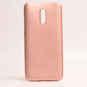 Techno Guru Oppo Reno Için Esnek ve Şık Soft Premier Silikon Kılıf