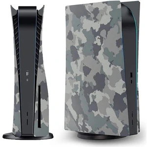 Ps5 CD Sürüm Uyumlu - Army Kamuflaj Desenli Konsol Faceplate Shell Covers kapakları