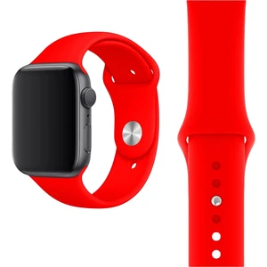 Apple Watch 1 2 3 4 5 6 7 8 9 Se 38-40-41 mm Uyumlu Premium Spor Yumuşak Silikon Saat Kordon Kayış