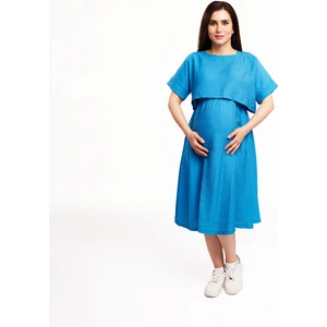 Baby Mom Emzirme Özellikli Hamile Elbise Anne Giyim