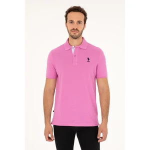 U.S. Polo Assn. Erkek Menekşe Tişört Basic 50279611-VR037