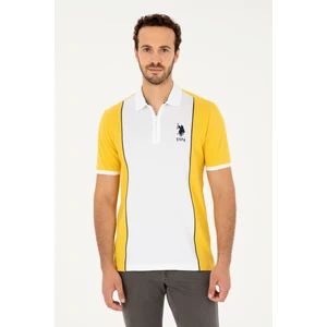 U.S. Polo Assn. Erkek Safran Tişört 50281945-VR043