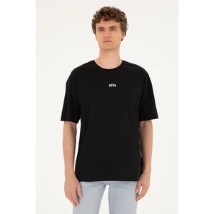 U.S. Polo Assn. Erkek Siyah Tişört 50287083-VR046