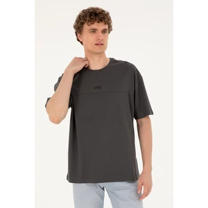 U.S. Polo Assn. Erkek Antrasit Tişört 50287083-VR006