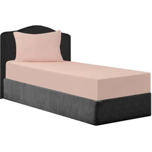 Ender Home Tek Kişilik Lastikli Penye Çarşaf  % 100 Pamuk Örme Kumaş