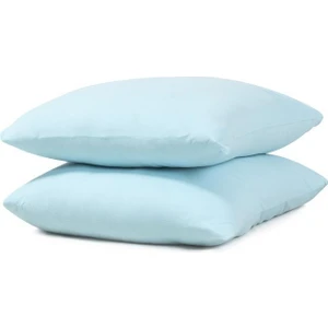 Ender Home Yastık Kılıfı 2'li 50X70 cm Fermuarlı Penye % 100 Pamuk Kumaş