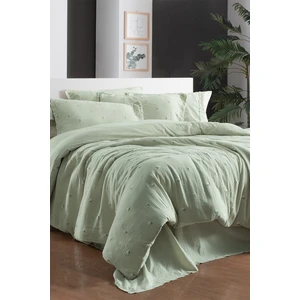 Latina Yeşil Çift Kişilik %100 Pamuk Mood Comfort Müslin Nevresim Takımı