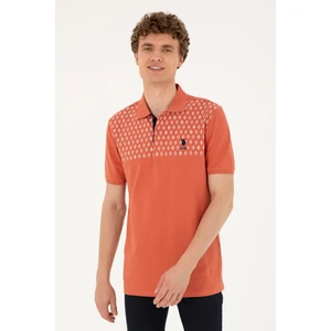 U.S. Polo Assn. Erkek Pudra Tişört 50288482-VR042