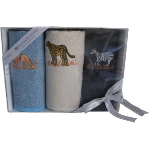 Ender Home 30 x 50 cm Mutfak Havlu Seti Hediyelik Hayvan Nakışlı Kutulu Havlu Set