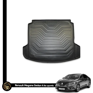 Renault Megane 4 Sedan Çift Kulak Noble Birebir Uyumlu Bagaj Havuzu