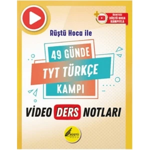 Rehber Matematik 49 Günde Tyt Türkçe Video Ders Notları