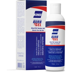 KONIX STERİL İLK YARDIM YANIK JELİ 118 ML