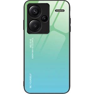 4U Sky Xiaomi Redmi Note 13 Pro+ 5g Kılıf Için Çizilmez Temperli Cam+Pc+Tpu Koruyucu Kabuk-Mavi/mavi (Yurt Dışından)
