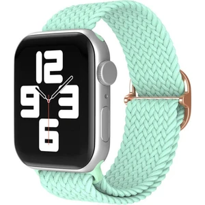 Apple Watch Uyumlu Ultra Solo Loop Hasır Örgü Tokalı Kordon 38 40 41MM