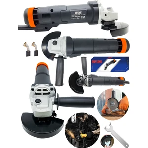 ITL-12S Profesyonel 800 Watt Bakır Sargılı 115 mm Metal Şanzıman Avuç Içi Taşlama Spiral