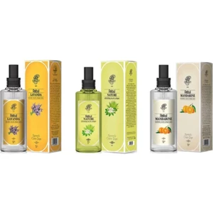 Lavanda+Nature+Mandarine Sprey Kolonya 100 ml 3'lü Set