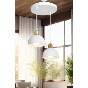 Ag Light Design Beyaz Sarkıt Avize Salon Mutfak Koridor Yatak Odası Lamba