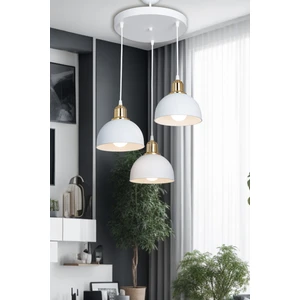 Ag Light Design Beyaz Sarkıt Avize Salon Mutfak Koridor Yatak Odası Lamba