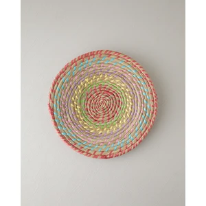 English Home Exotic Lines Hasır Duvar Aksesuarı Multicolor