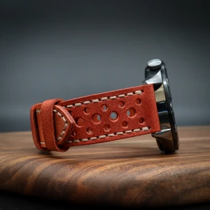 North's Nature Huawei Watch Gt Uyumlu Ultimate Delikli Kırmızı 22MM Saat Kordonu