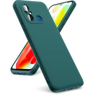 Xiaomi Redmi 12C Kılıf Kamera Korumalı Lansman Silikon Kapak