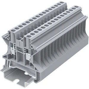 SUPU TU2.5-2-GY / TU Serisi 2.5mm2 Vidalı Ray Klemens (10 Adet)